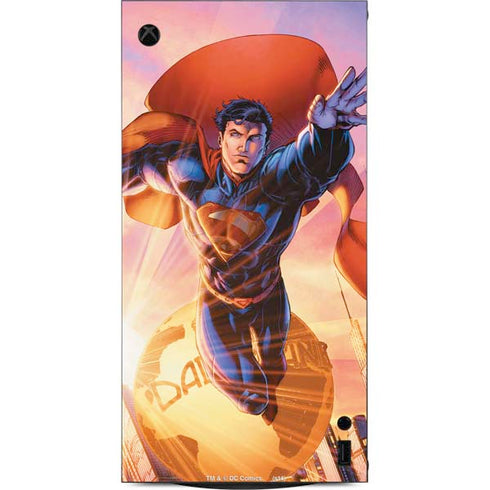 DC Comics Superman Unchained #1 75th Anniversary Cover Art by Jim Lee XBox Series X Digital Edition Console Skin