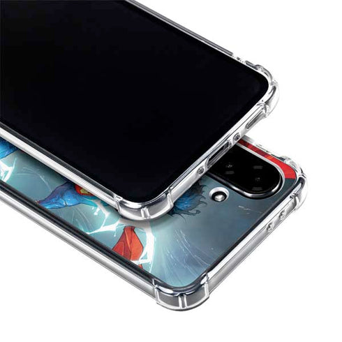 DC Comics Superman Elements Galaxy A36 5G Clear Case