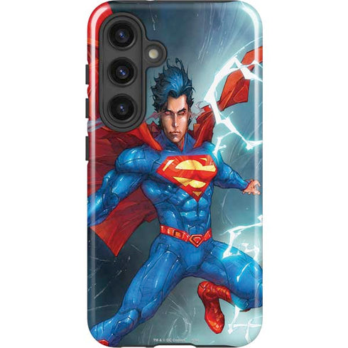 DC Comics Superman Elements Galaxy S25 Impact Case