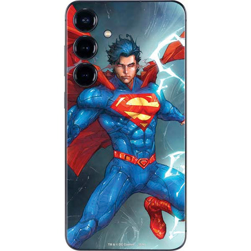 DC Comics Superman Elements Galaxy S25 Plus Skin