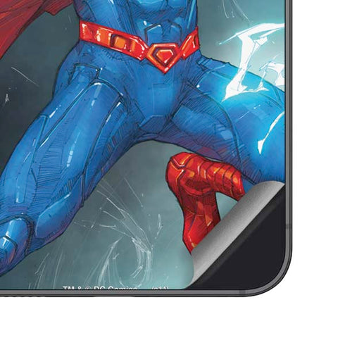 DC Comics Superman Elements Galaxy S25 Plus Skin