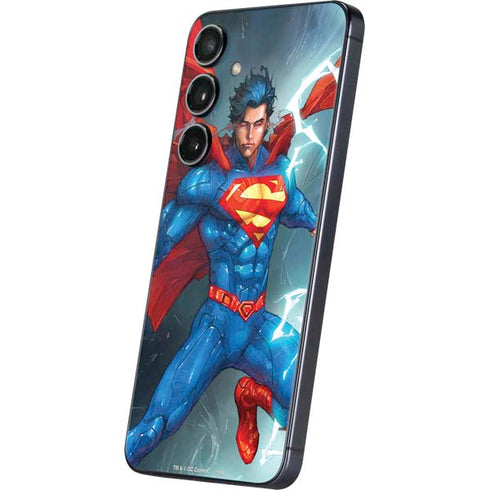 DC Comics Superman Elements Galaxy S25 Skin