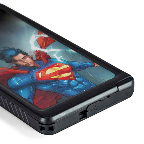DC Comics Superman Elements Galaxy S24 Ultra Waterproof Case