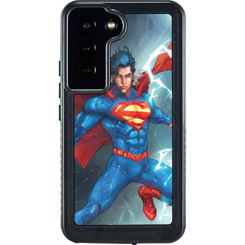 DC Comics Superman Elements Galaxy S24 Waterproof Case