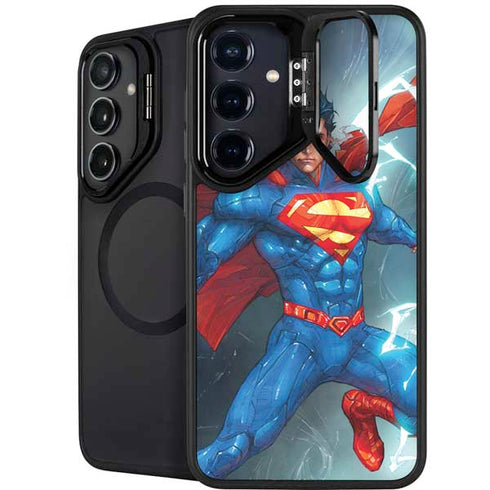 DC Comics Superman Elements Galaxy S26 Kickstand Case