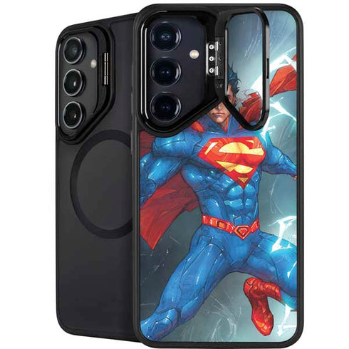 DC Comics Superman Elements Galaxy S26 Plus Kickstand Case