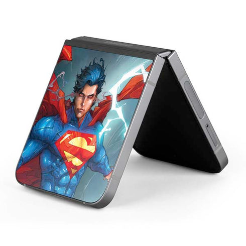 DC Comics Superman Elements Galaxy Z Flip6 Skin
