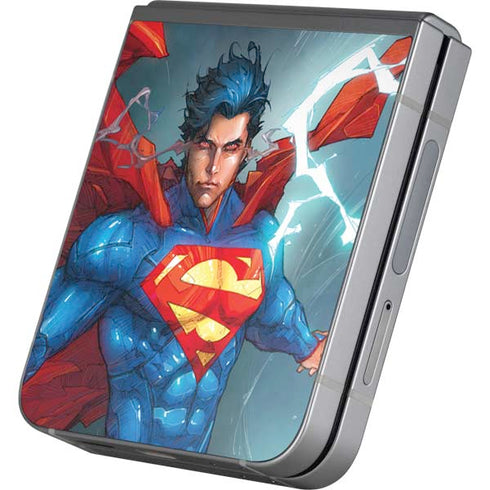 DC Comics Superman Elements Galaxy Z Flip6 Skin