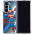 DC Comics Superman Elements Galaxy Z Fold5 5G Clear Case