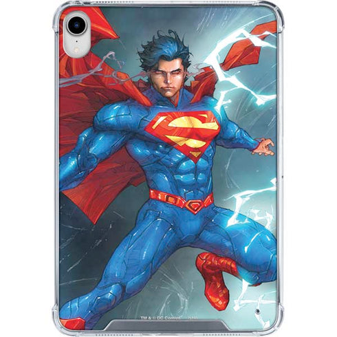 DC Comics Superman Elements iPad 11th Gen (2025) Clear Case