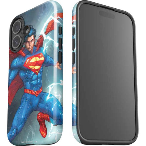 DC Comics Superman Elements iPhone 16 Impact Case