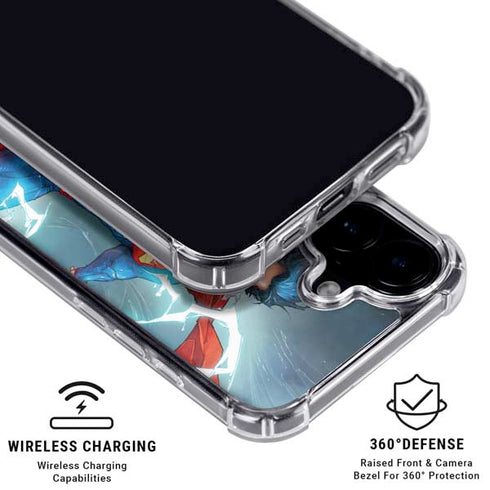 DC Comics Superman Elements iPhone 16 MagSafe Case