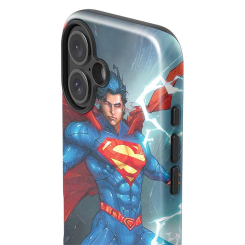 DC Comics Superman Elements iPhone 16 Plus Impact Case