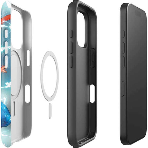 DC Comics Superman Elements iPhone 16 Pro Magsafe Impact Case