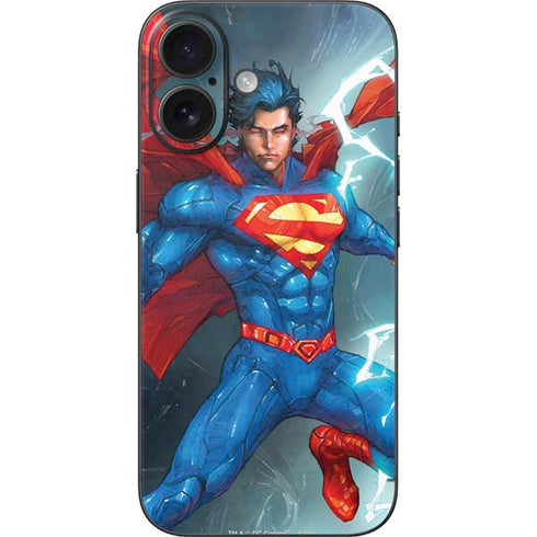 DC Comics Superman Elements iPhone 16 Skin