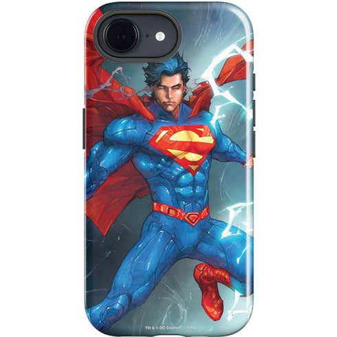 DC Comics Superman Elements iPhone 16e Impact Case