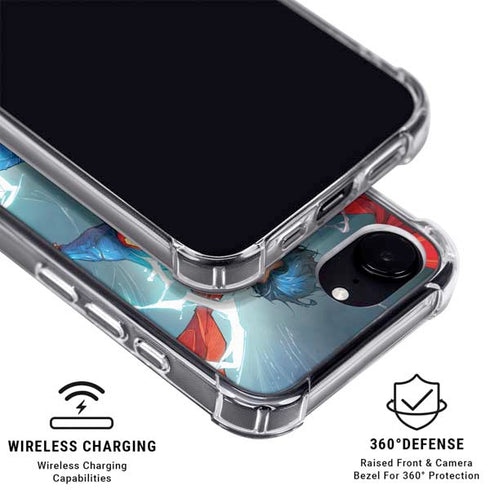 DC Comics Superman Elements iPhone 16e MagSafe Case