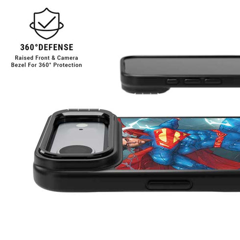 DC Comics Superman Elements iPhone 17 Air Kickstand Case