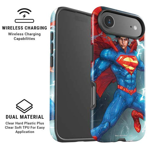 DC Comics Superman Elements iPhone 17 Air Magsafe Impact Case