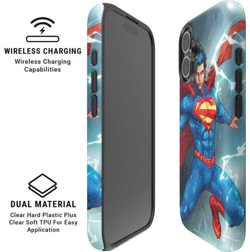 DC Comics Superman Elements iPhone 17 Magsafe Impact Case