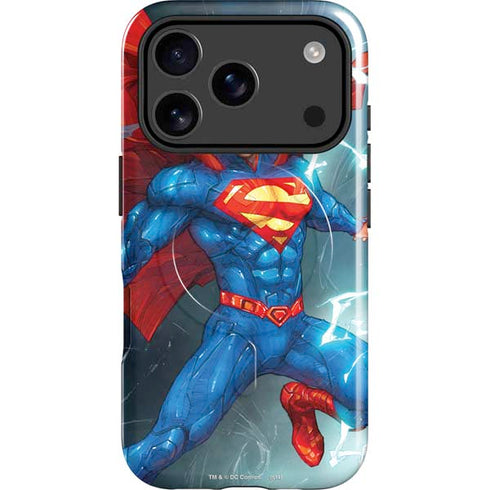 DC Comics Superman Elements iPhone 17 Pro Magsafe Impact Case