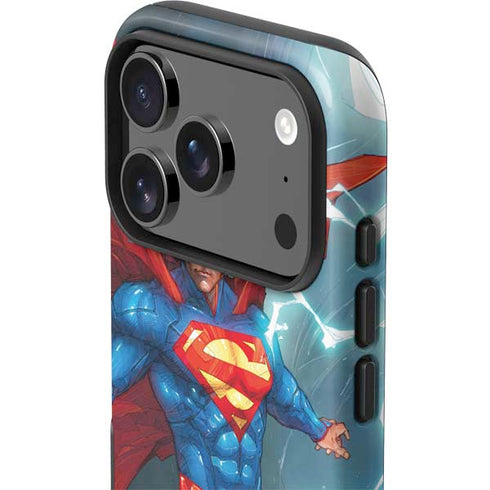 DC Comics Superman Elements iPhone 17 Pro Max Impact Case