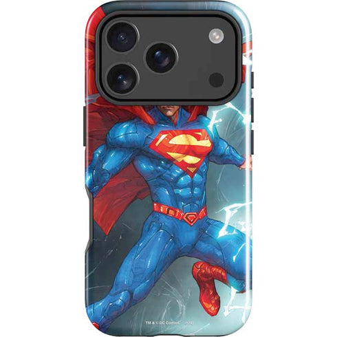 DC Comics Superman Elements iPhone 18 Pro Impact Case