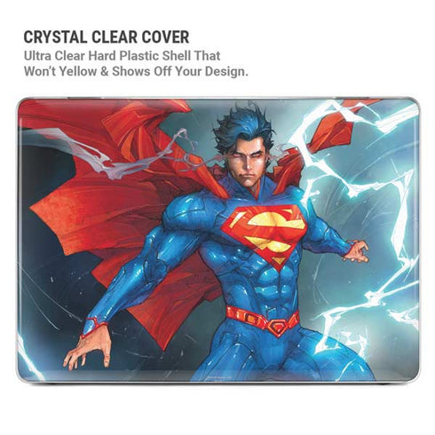 DC Comics Superman Elements MacBook Pro 14in (2021-24) Case plus Skin