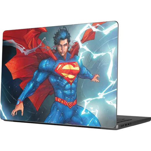DC Comics Superman Elements Apple MacBook Pro 14-inch Skin