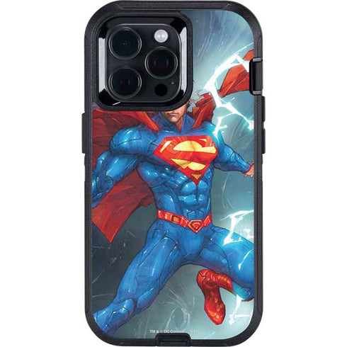 DC Comics Superman Elements Otterbox Defender iPhone Skin