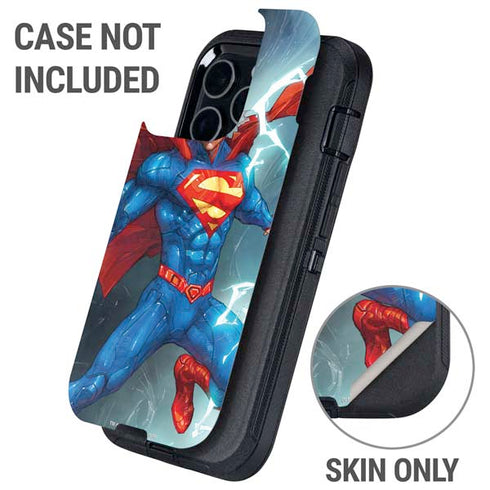 DC Comics Superman Elements Otterbox Defender iPhone Skin