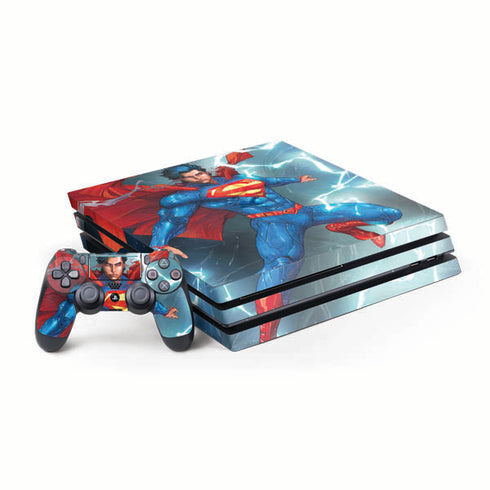 DC Comics Superman Elements PlayStation PS4 Skins
