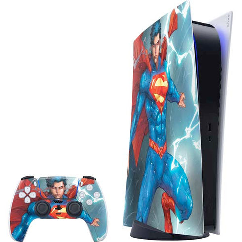 DC Comics Superman Elements PlayStation PS5 Skins