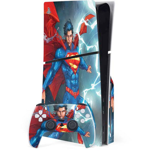 DC Comics Superman Elements PlayStation PS5 Skins