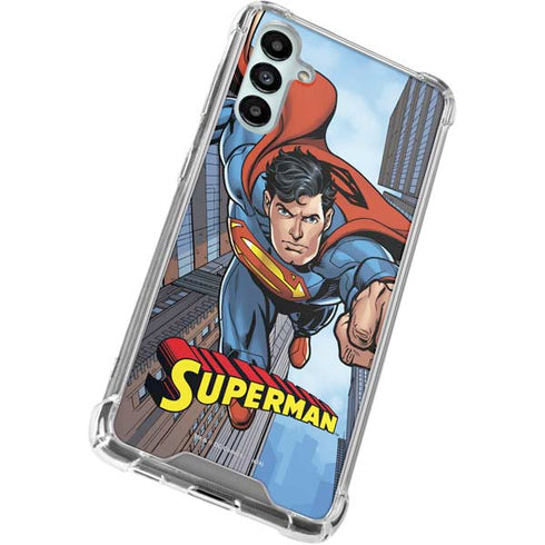 DC Comics Superman Flying Pose Gabb Phone 4 Clear Case