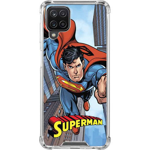 DC Comics Superman Flying Pose Galaxy Cases