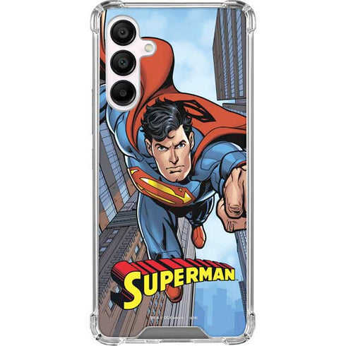 DC Comics Superman Flying Pose Galaxy A16 5G Clear Case