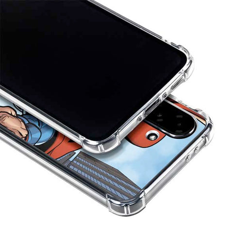 DC Comics Superman Flying Pose Galaxy A36 5G Clear Case