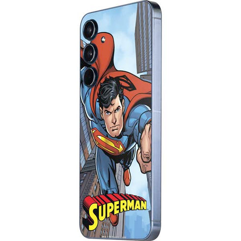 DC Comics Superman Flying Pose Galaxy A55 5G Skin