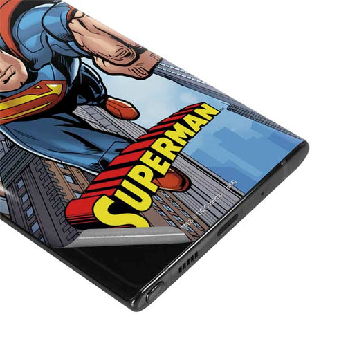 DC Comics Superman Flying Pose Galaxy Note 10 Plus Skin