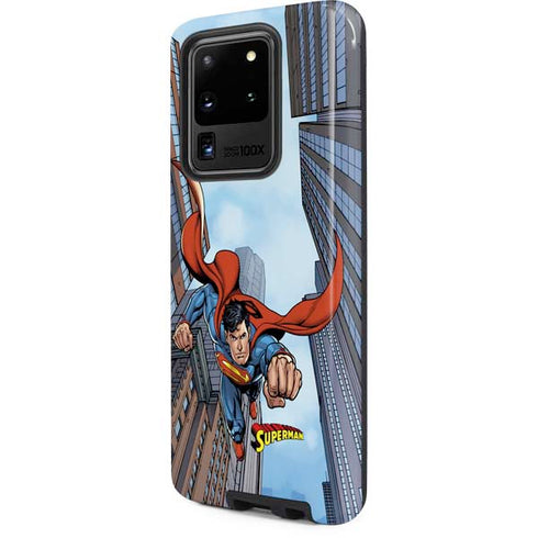 DC Comics Superman Flying Pose Galaxy S20 Ultra 5G Pro Case