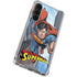 DC Comics Superman Flying Pose Galaxy S24 FE Clear Case