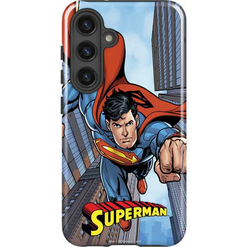 DC Comics Superman Flying Pose Galaxy S25 Impact Case