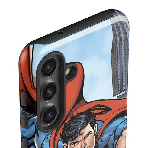 DC Comics Superman Flying Pose Galaxy S25 Impact Case