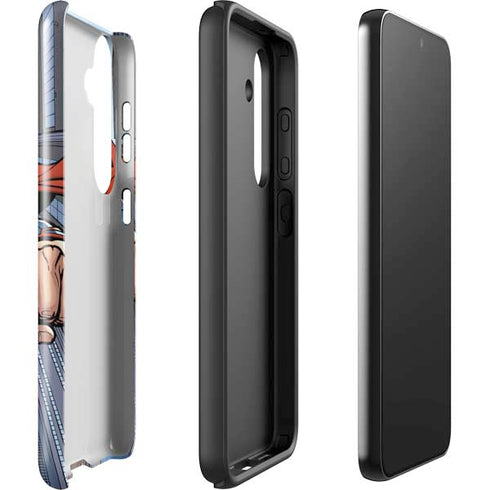 DC Comics Superman Flying Pose Galaxy S25 Impact Case