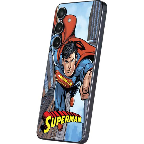 DC Comics Superman Flying Pose Galaxy S25 Plus Skin