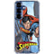 DC Comics Superman Flying Pose Galaxy S25 Plus Clear Case