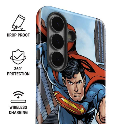 DC Comics Superman Flying Pose Galaxy S26 Impact Case