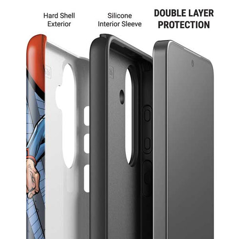 DC Comics Superman Flying Pose Galaxy S26 Plus Impact Case