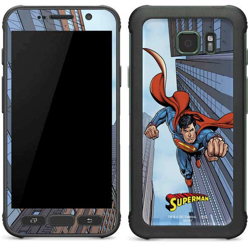 DC Comics Superman Flying Pose Galaxy S7 Active Skin
